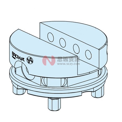 ER-035211 EROWA夾具直槽夾頭Ф72mm