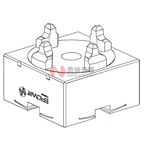 ER-028670 3R Macro / EROWA ITS 50轉(zhuǎn)接卡盤(pán)